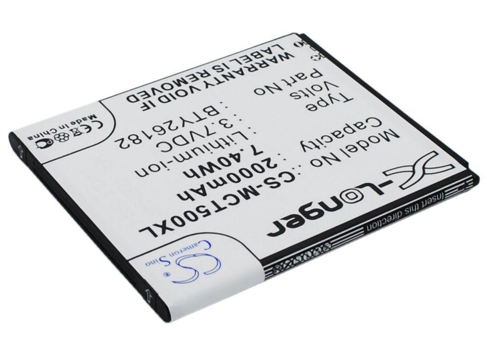 Mobistel Cynus T5 MT-9201b MT-9201S MT-9201w 2000mAh Mobile Phone Replacement Battery-2