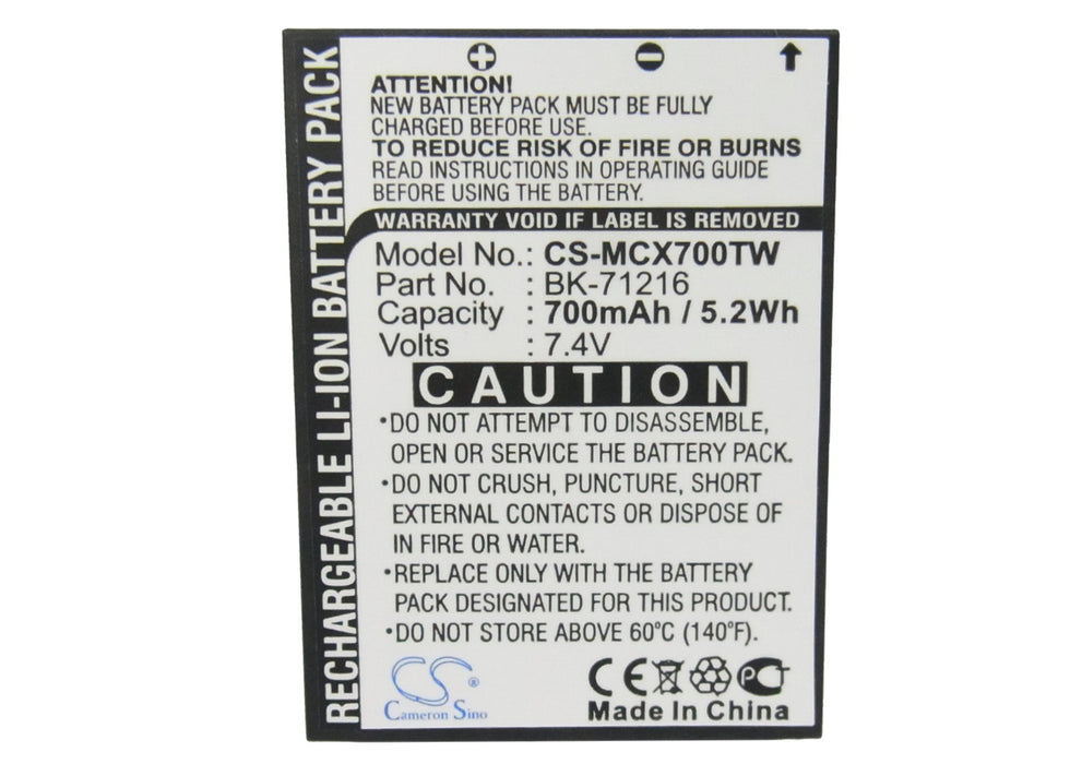 Cobra CXR 700 CXR 750 CXR 800 CXR 850 CXR825 CXR825C LI3900 LI3950 LI4900 LI5600 LI6000 LI6050 LI6500 LI6700 Two Way Radio Replacement Battery-5