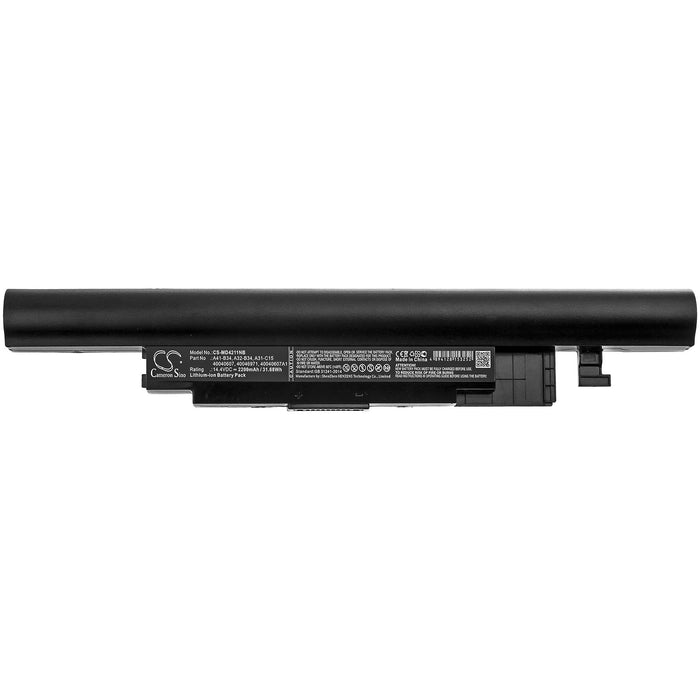 Medion Akoya 6240T Akoya E6237 Akoya E6239 Akoya E6239T Akoya E6240 Akoya E6240T Akoya E6241 Akoya MD98479 Ako Laptop and Notebook Replacement Battery-3
