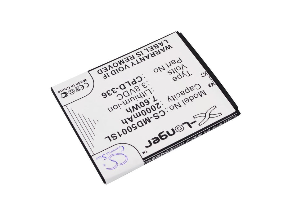 Medion Life P5001 MD 98664 MD98664 Offical Loose P Replacement Battery-main
