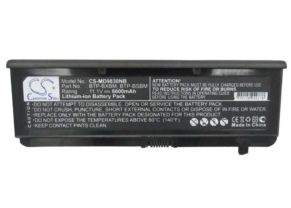 Medion MD96290 MD98300 WAM2030 WAM2040 WAM2070 WIM2160 Laptop and Notebook Replacement Battery-5