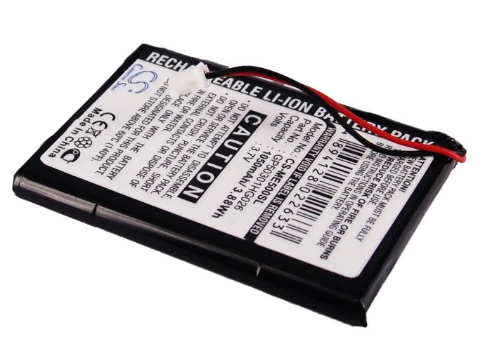 Skygolf SG0003 SG1 SG2 SG201011703 SKY CADDIE SG2-USB SKYCADDIE 2 SkyCaddie SG1 SkyCaddie SG2 SkyCaddie SG2.5 SkyCaddi 1050mAh GPS Replacement Battery-2