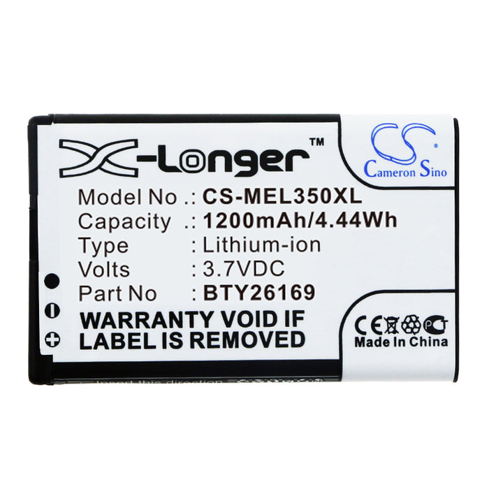 Mobistel EL350 EL350 Dual 1200mAh Mobile Phone Replacement Battery-3