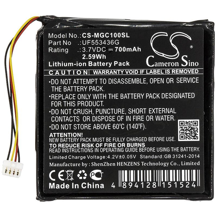 Magellan Cyclo 100 Cyclo100 GPS Replacement Battery-3