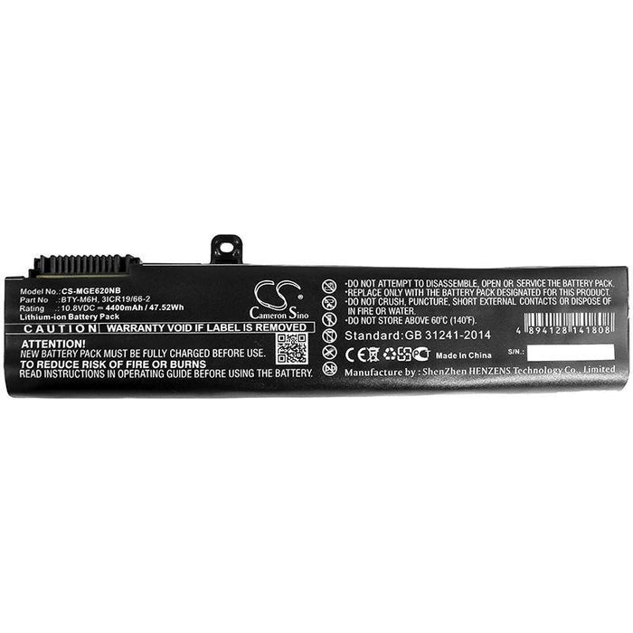 MSI GE62 GE62 2QC-264XCN GE62 2QC-648XCN GE62 2QD-007XCN GE62 2QD-059XCN GE62 2QD-647XCN GE62 2QE-052CN GE62 2 Laptop and Notebook Replacement Battery-2