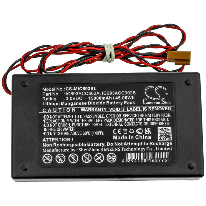 GE Fanuc IC693ACC302A IC693ACC302B PLC Replacement Battery-3