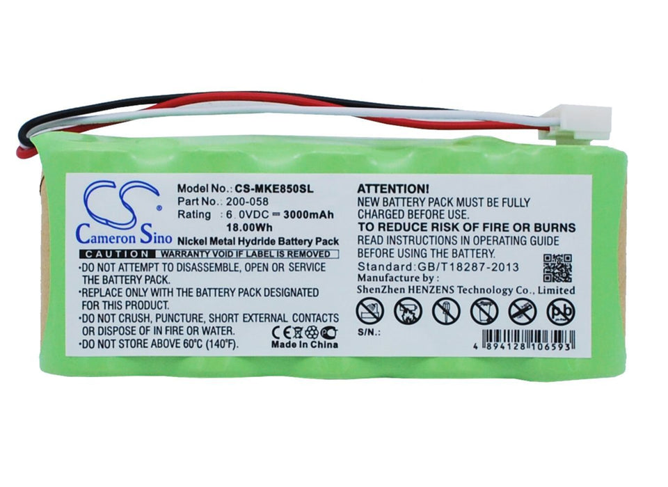 Panametrics Magna-Mike 8500 Replacement Battery-main
