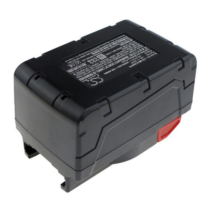 Milwaukee 0721-20 0721-21 0726-22 0780-20  6000mAh Replacement Battery-4