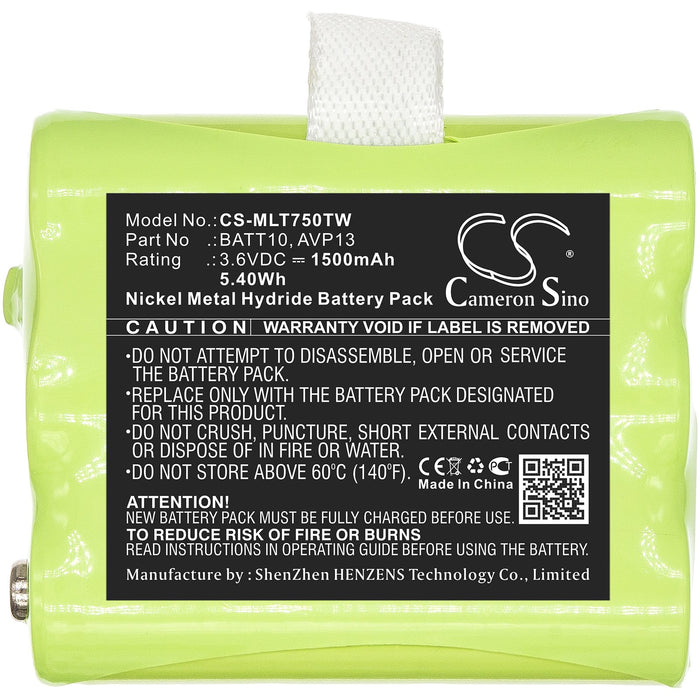 Midland T71 T75 T77 Two Way Radio Replacement Battery-3