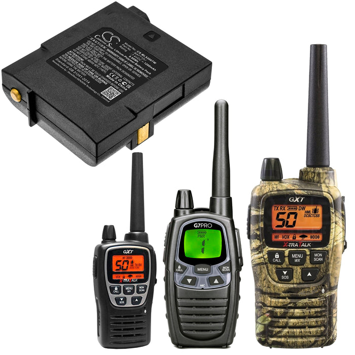 Midland G7 Pro GXT2000 GXT2050 Pb-Pro Two Way Radio Replacement Battery-4