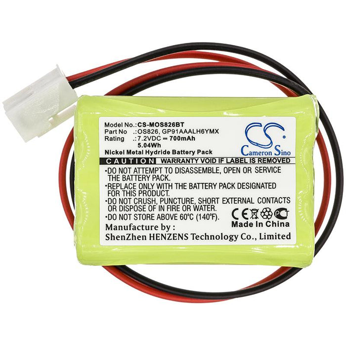 Marmitek ProGuard OS826 siren ProGuard800 Siren wireless ProGuard alarm panel Alarm Replacement Battery-3