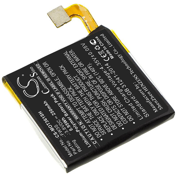 Motorola Moto 360 2nd Moto 360 2rd Smart Watch Replacement Battery-2