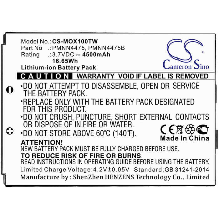Motorola L10i L10ig L10ig LTE LEX L10 Two Way Radio Replacement Battery-5