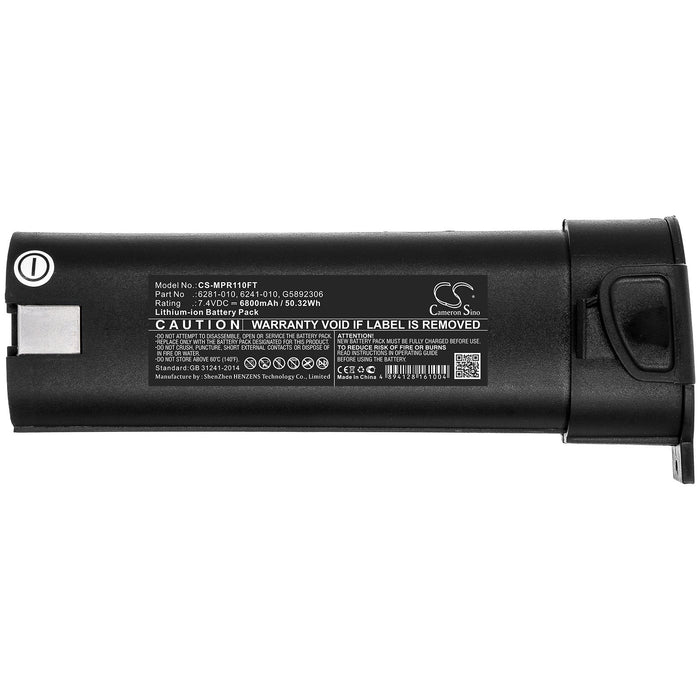 Monarch Nova-Pro 100 LED Stroboscopes Nova-Pro Stroboscopes Tachometers 6800mAh Flashlight Replacement Battery-5