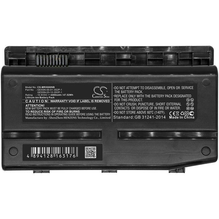 Mechrevo MR X6 MR X6-M MR X6Ti-H MR X6Ti-M2 MR X6Ti-M6 MR-X6TI X6 X6-M X6TI X6Ti-E3 X6Ti-H X6Ti-M2 X6Ti-M2 Pro Laptop and Notebook Replacement Battery-3