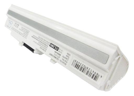 Ahtec Netbook LUG N011 White 6600mAh Replacement Battery-main