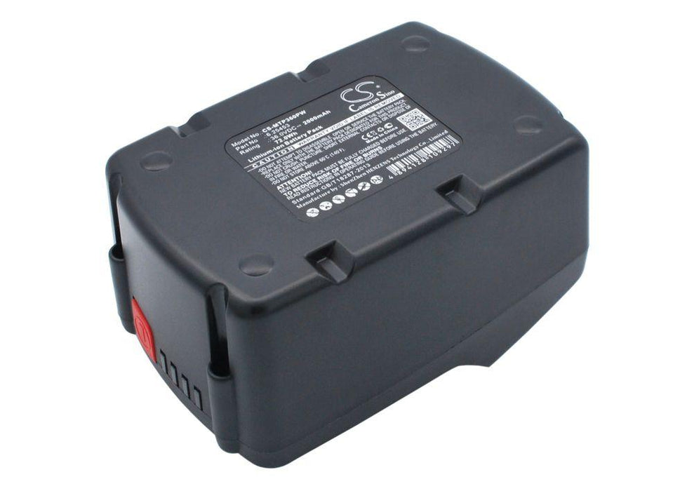 Metabo AHS 36V AHS36V BHA 36 LTX BHA 36 LTX Compac Replacement Battery-main