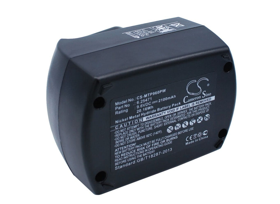 Metabo BS 9.6 BS9.6 BSP9.6 BSZ9.6 BSZ9.6 A 2100mAh Replacement Battery-2