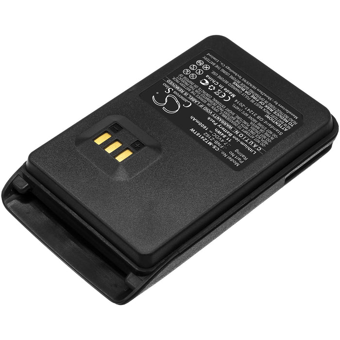 Motorola MagOne V418D MagOne V468 MagOne Z148 SMP418 Two Way Radio Replacement Battery-2