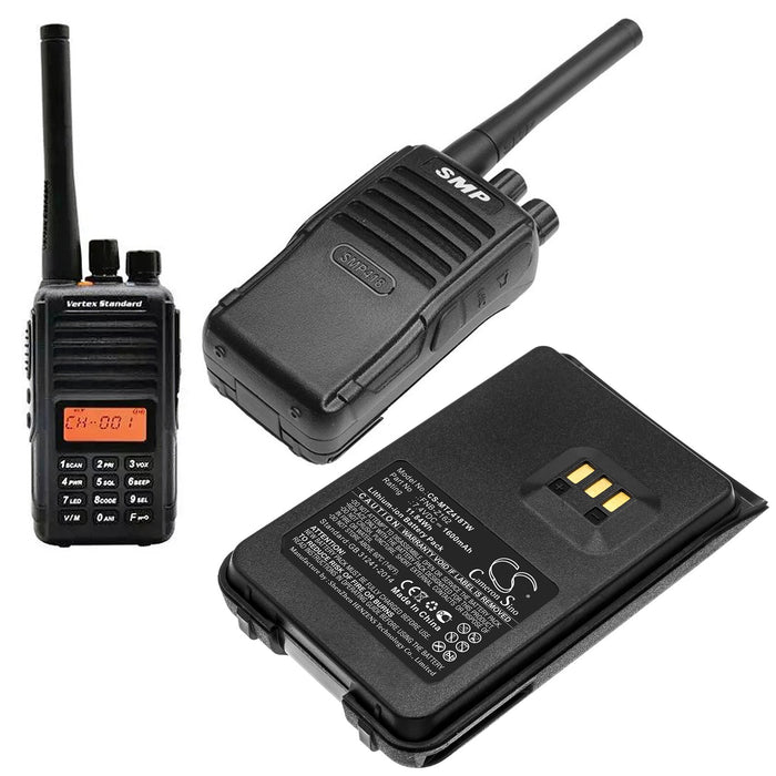 Motorola MagOne V418D MagOne V468 MagOne Z148 SMP418 Two Way Radio Replacement Battery-6