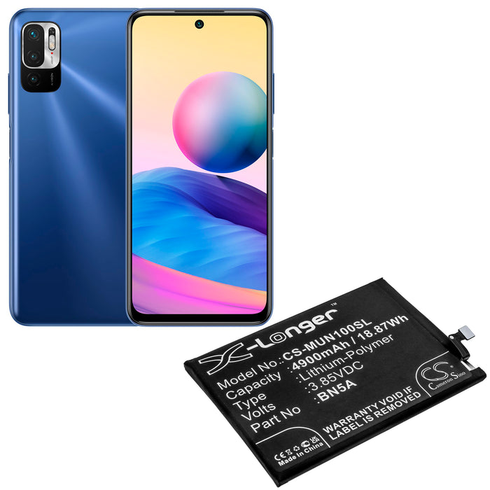 Poco M2103K19G M2103K19PG M2103K19PI M3 Pro 5G Mobile Phone Replacement Battery-5
