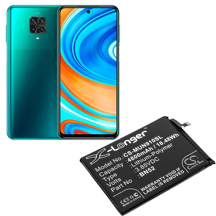 Pocophone M2003J6CI Poco M2 Pro Mobile Phone Replacement Battery-5
