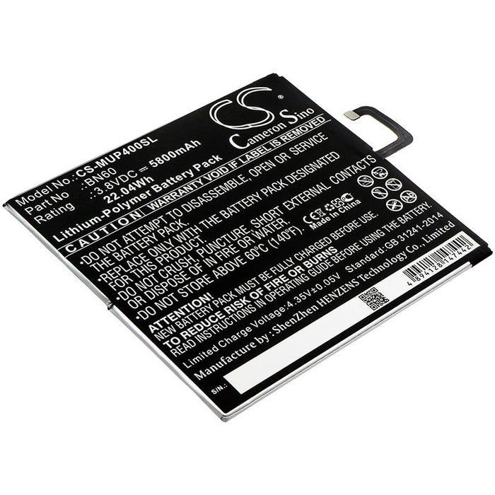 Xiaomi Clover M1806D9E M1806D9W Mi Pad 4 Mi Pad 4  Replacement Battery-main