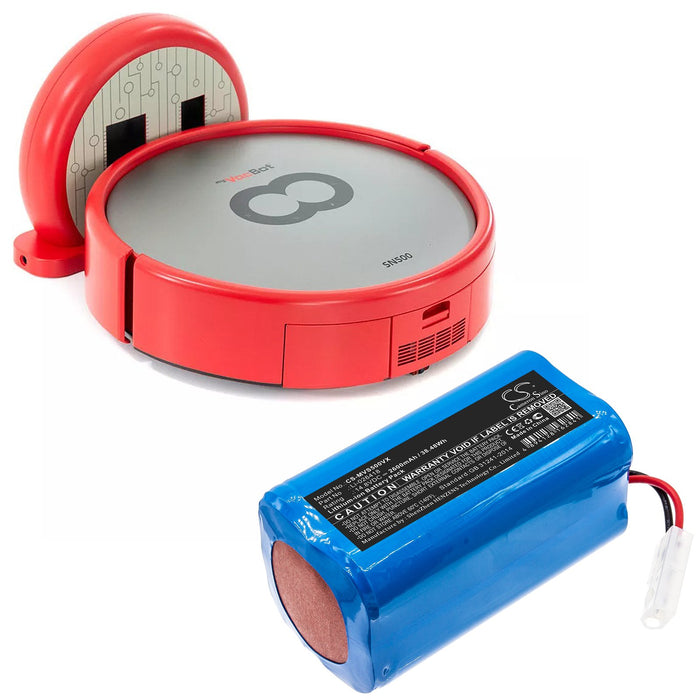 Myvacbot SN500 Vacuum Replacement Battery-6