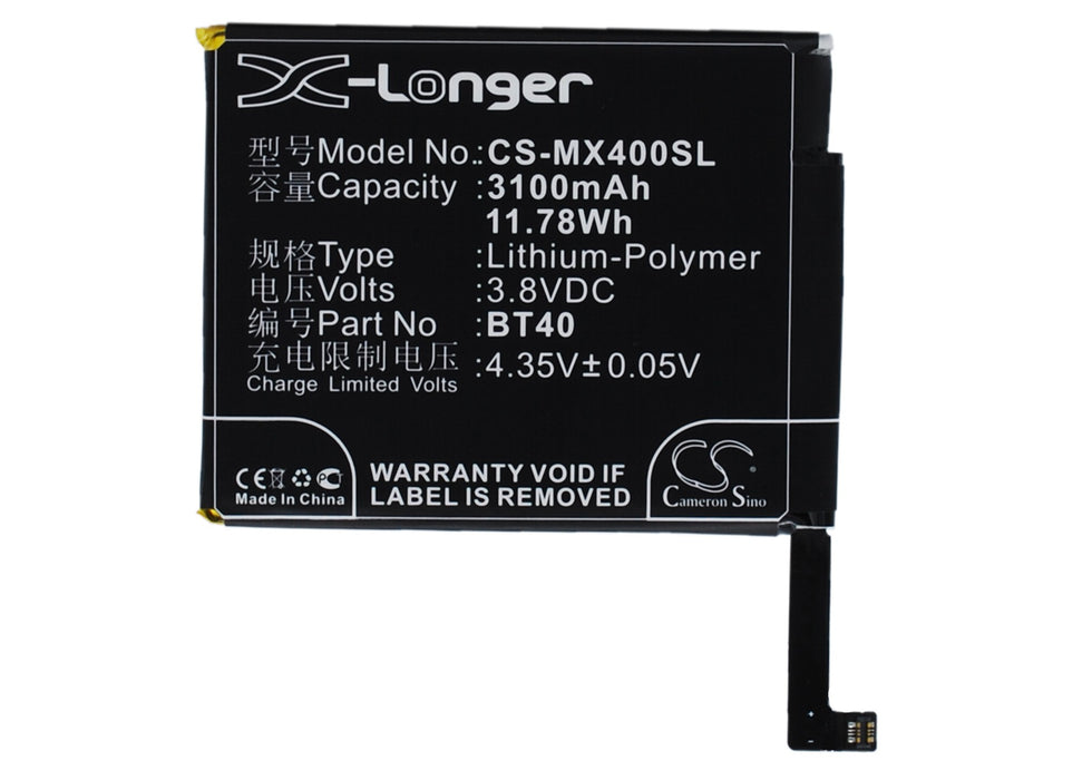Meizu M460 M461 MX4 Replacement Battery-main