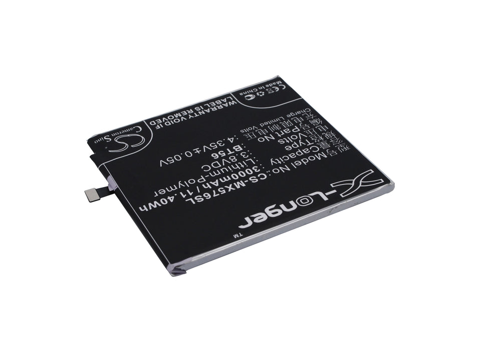 Meizu M576 M576U MX5 Pro NIUX Pro 5 Pro 5 Dual SIM Mobile Phone Replacement Battery-2