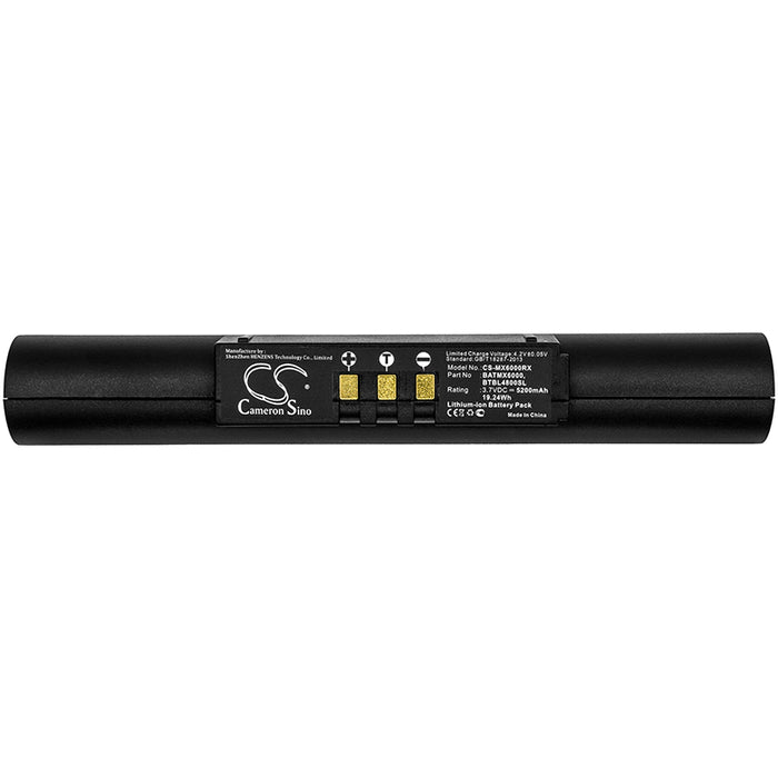 URC MX-6000 UE-MX6000 UN-MX6000 5200mAh Remote Control Replacement Battery-3