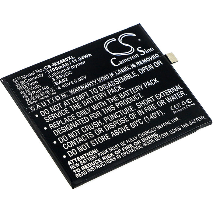 Meizu A680M A680Q M3e Meilan E Replacement Battery-main