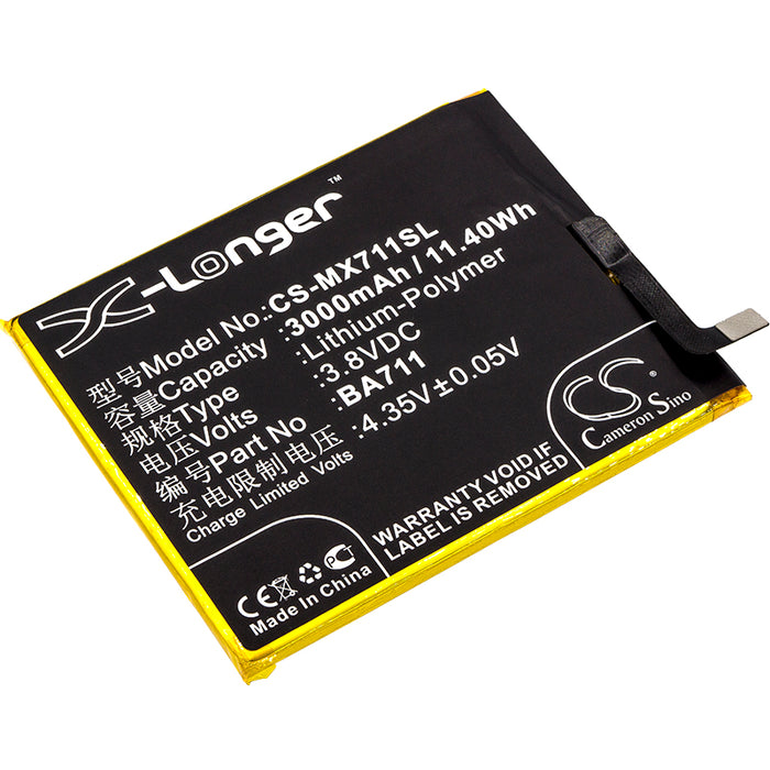 Meilan M6 M6 Dual SIM M6 Dual SIM TD-LTE M711C M71 Replacement Battery-main