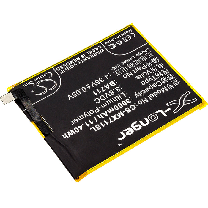 Meilan M6 M6 Dual SIM M6 Dual SIM TD-LTE M711C M711M M711Q Mobile Phone Replacement Battery-2