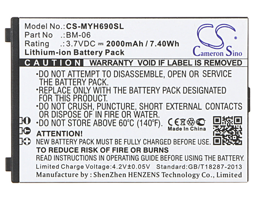 Myphone Hammer Iron H-Smart Mobile Phone Replacement Battery-5