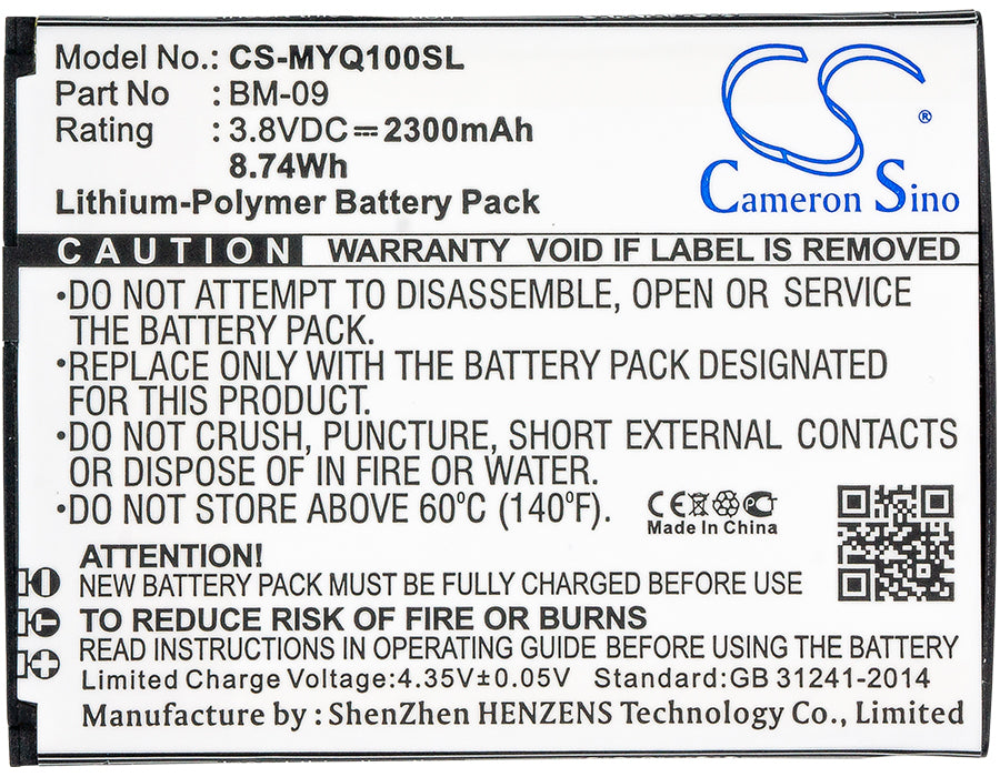 Myphone Q-smart Premium Mobile Phone Replacement Battery-5