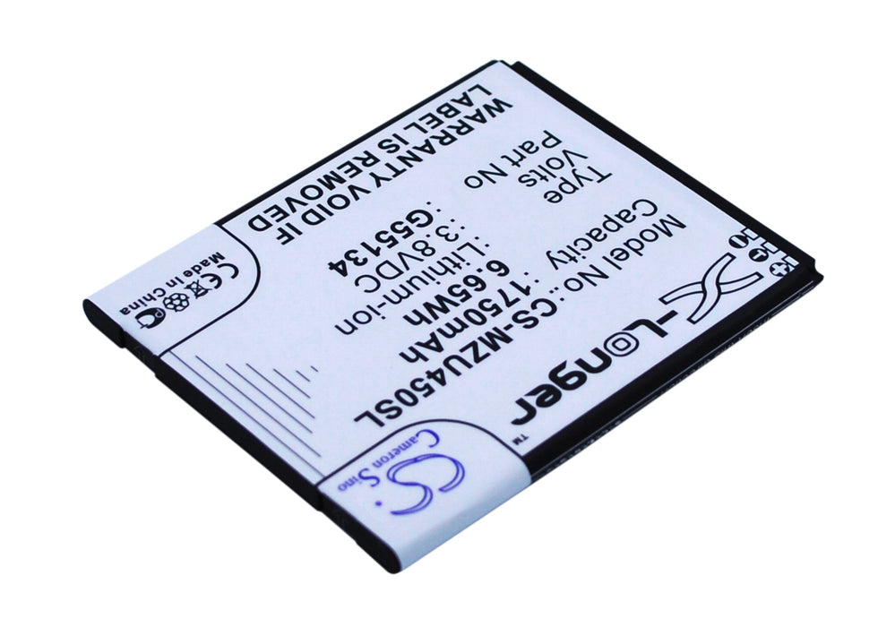 Navon Mizu M450 Mizu M450 Dual SIM Mobile Phone Replacement Battery-2