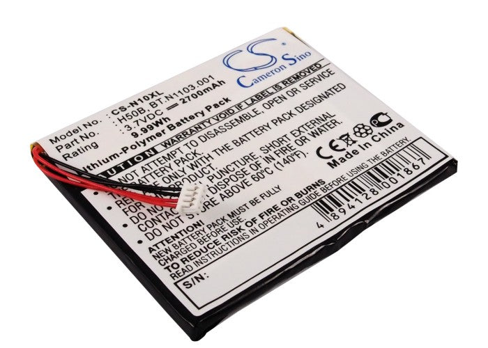 Gateway 100X 2700mAh Replacement Battery-main