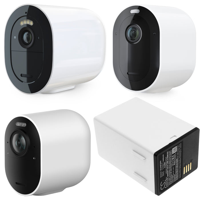 Netgear Arlo Go 2 Arlo Pro 3 Arlo Ultra 2 FB1001 VML2030 Security System Replacement Battery