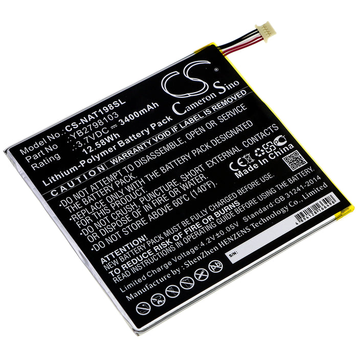 ONN ONA19TB002 Tablet 8 Replacement Battery-main