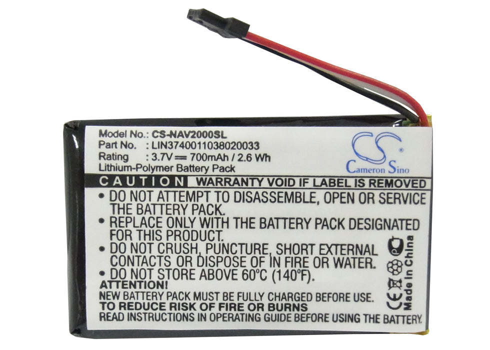 Navigon 20 Easy 20 Plus GPS Replacement Battery-5