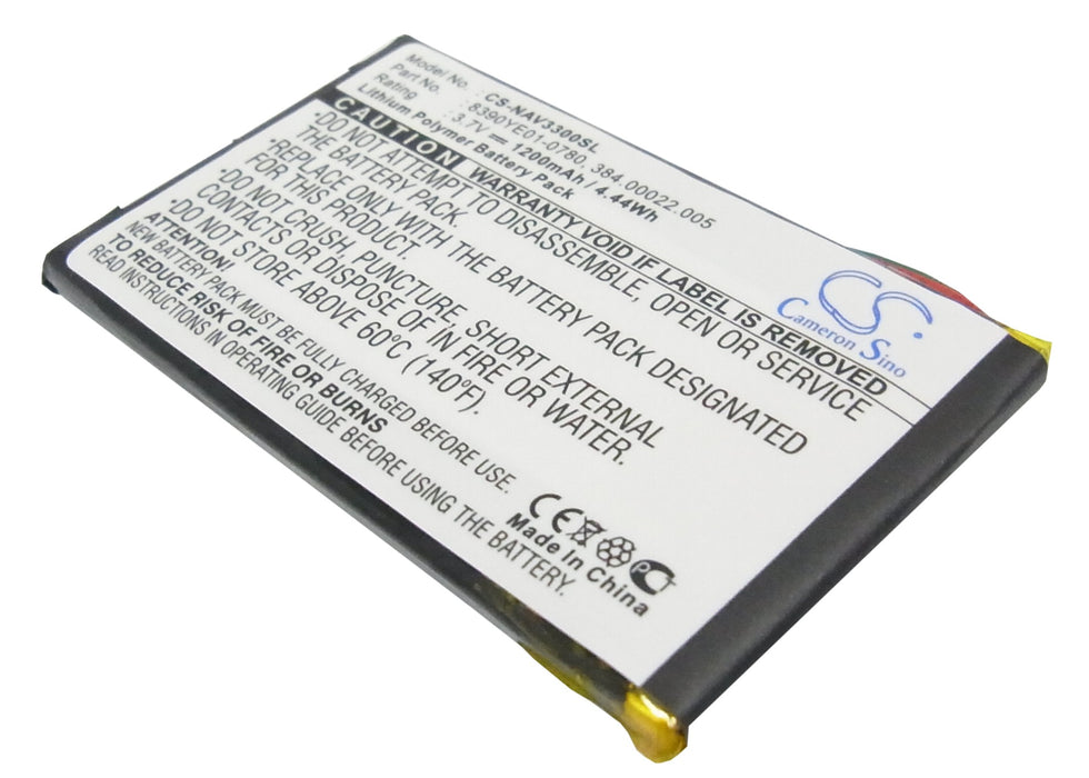 Navigon 3300 3310 3310 MAXE 4310 4310 MAXE Replacement Battery-main