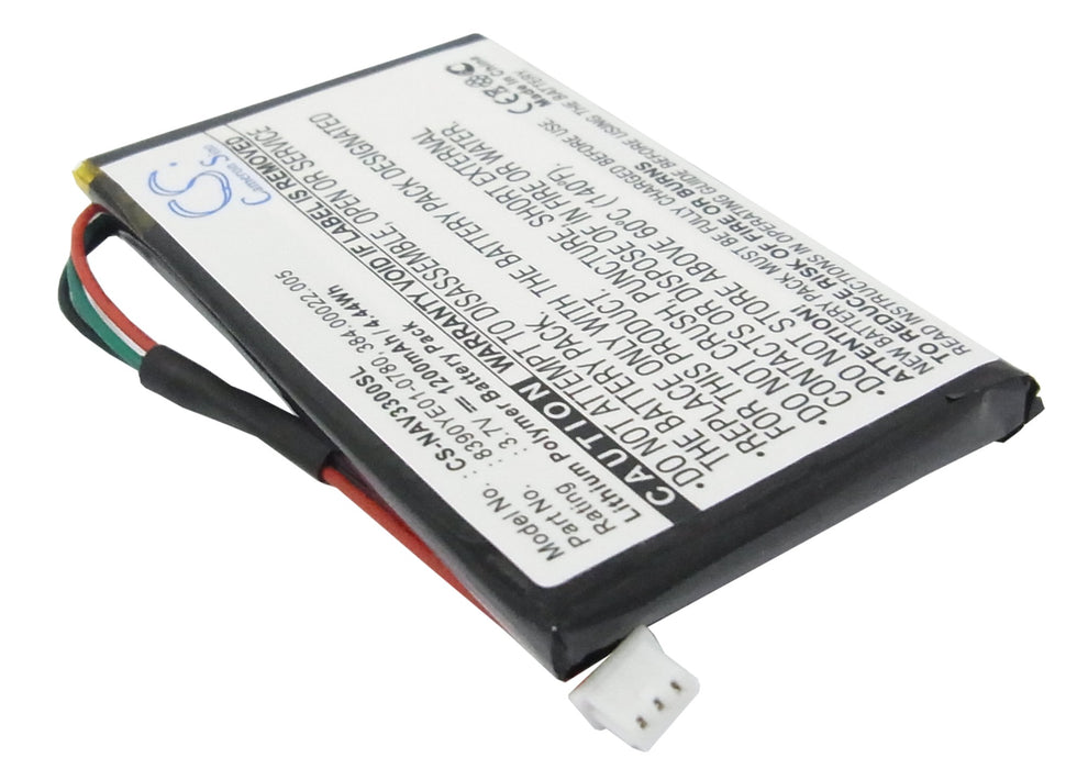 Navigon 3300 3310 3310 MAXE 4310 4310 MAXE GPS Replacement Battery-2