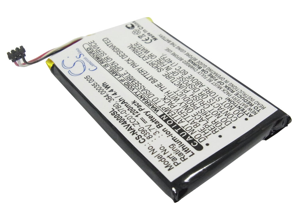 Navigon 40 Easy 40 Plus 40 Premiun GPS Replacement Battery-2