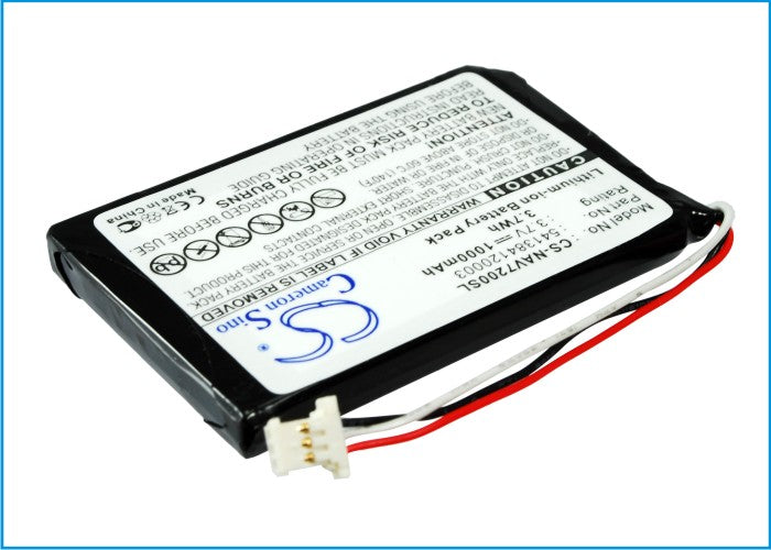 Navigon 72 Easy 72 Plus Live Replacement Battery-main