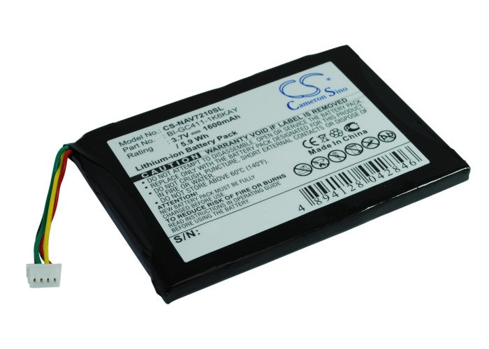 Navigon 7210 7310 GPS Replacement Battery-2