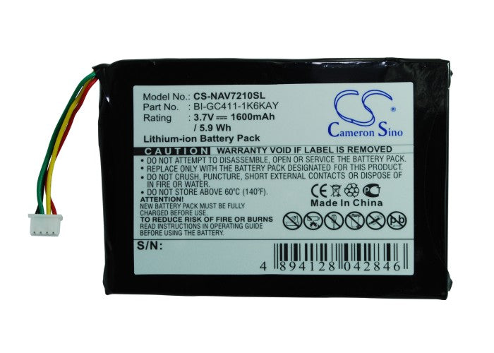 Navigon 7210 7310 GPS Replacement Battery-5