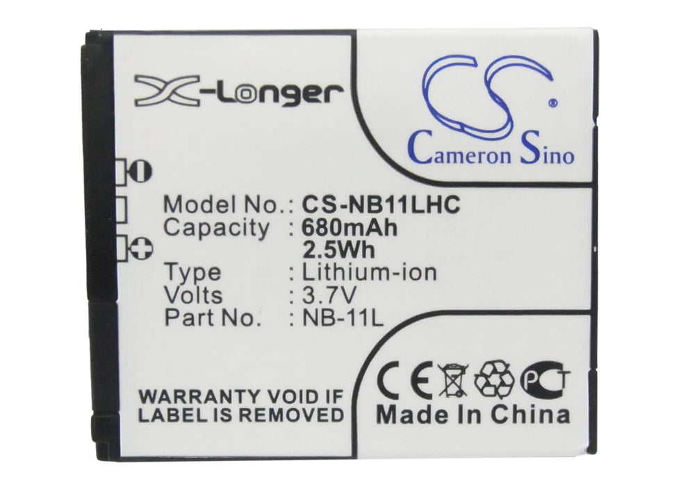 Canon ELPH 110 HS ELPH 340 HS IXUS 125 IXUS 125 HS IXUS 125HS IXUS 127 IXUS 130 IXUS 132 IXUS 133 IXUS 135 IXUS 137 IXUS 14 Camera Replacement Battery-5