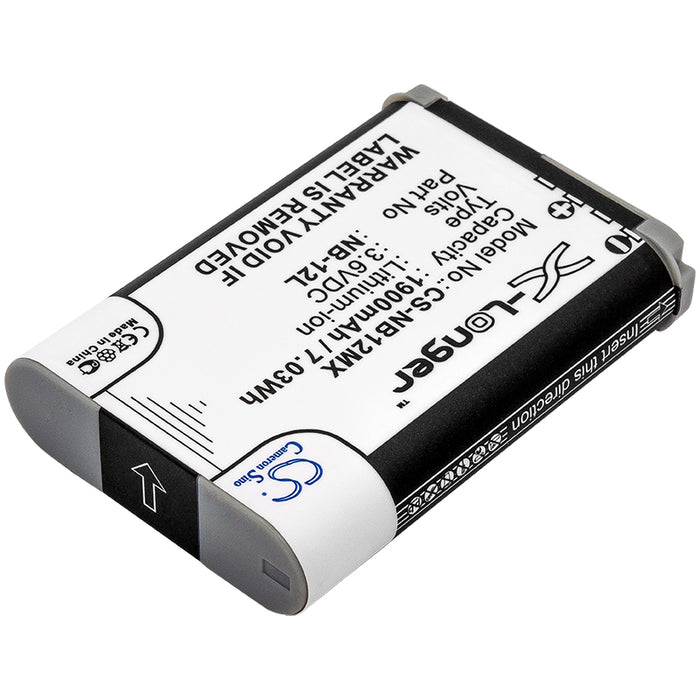 Canon LEGRIA Mini X PowerShot G1X mark Ⅱ PowerShot N100 VIXIA Mini X Camera Replacement Battery-2