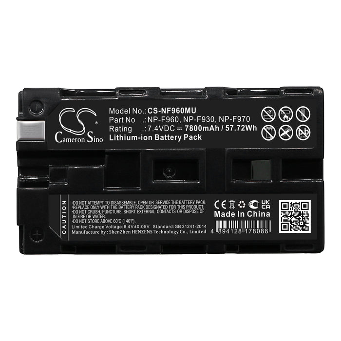 Video Devices 4K recording monitors PIX 240i PIX-E Sound Devices 633 mixer 7800mAh Camera Replacement Battery
